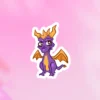 Naklejka Spyro Gry z kosza