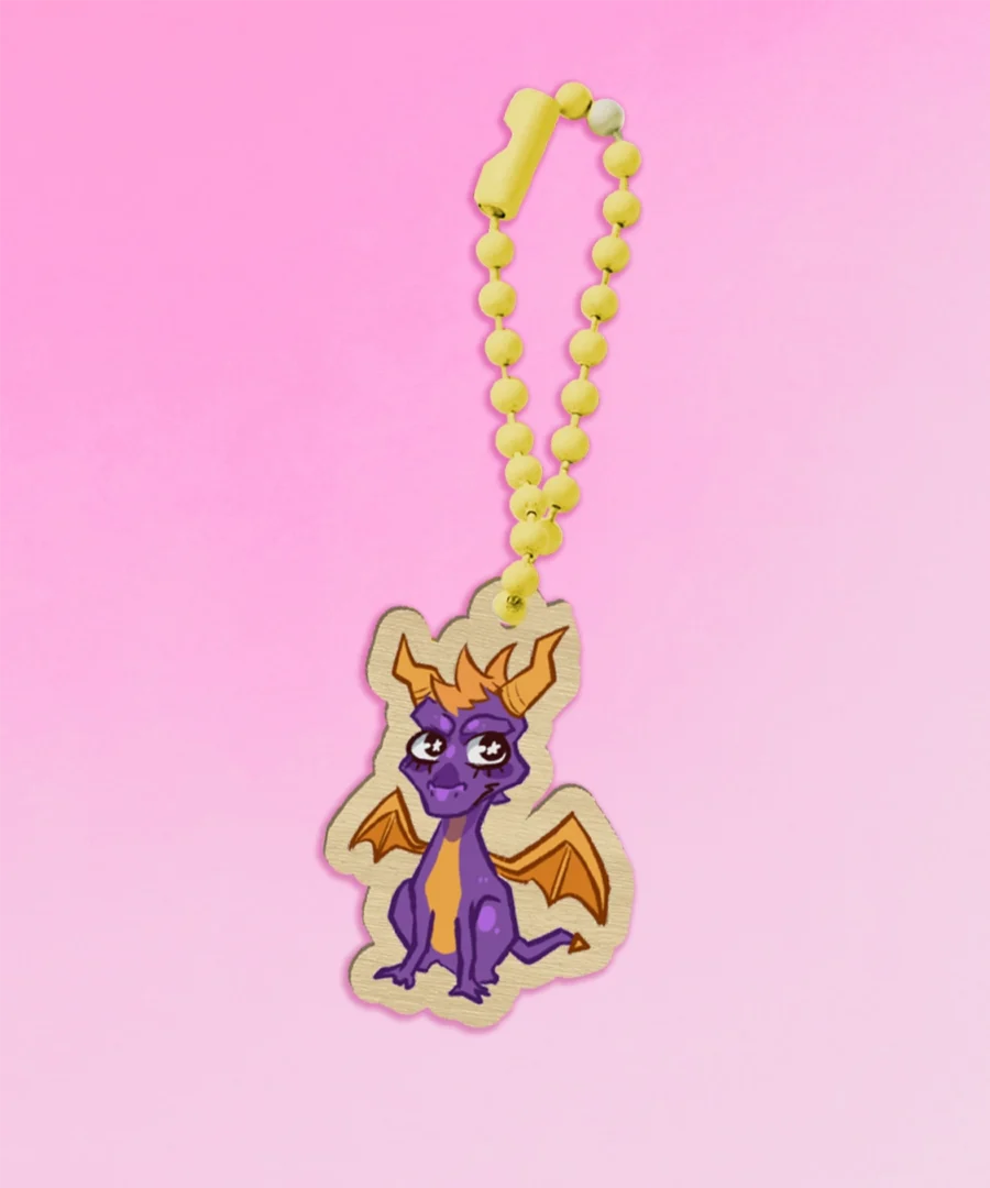 Spyro Losowy Brelok Gry z Kosza gatcha