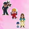 Naklejki Love and Peace Trigun