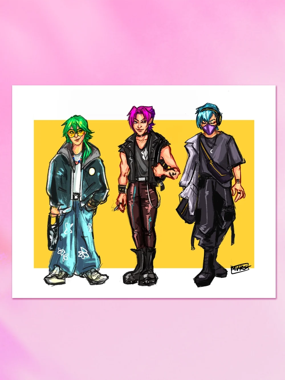 Print Trio Heartsteel