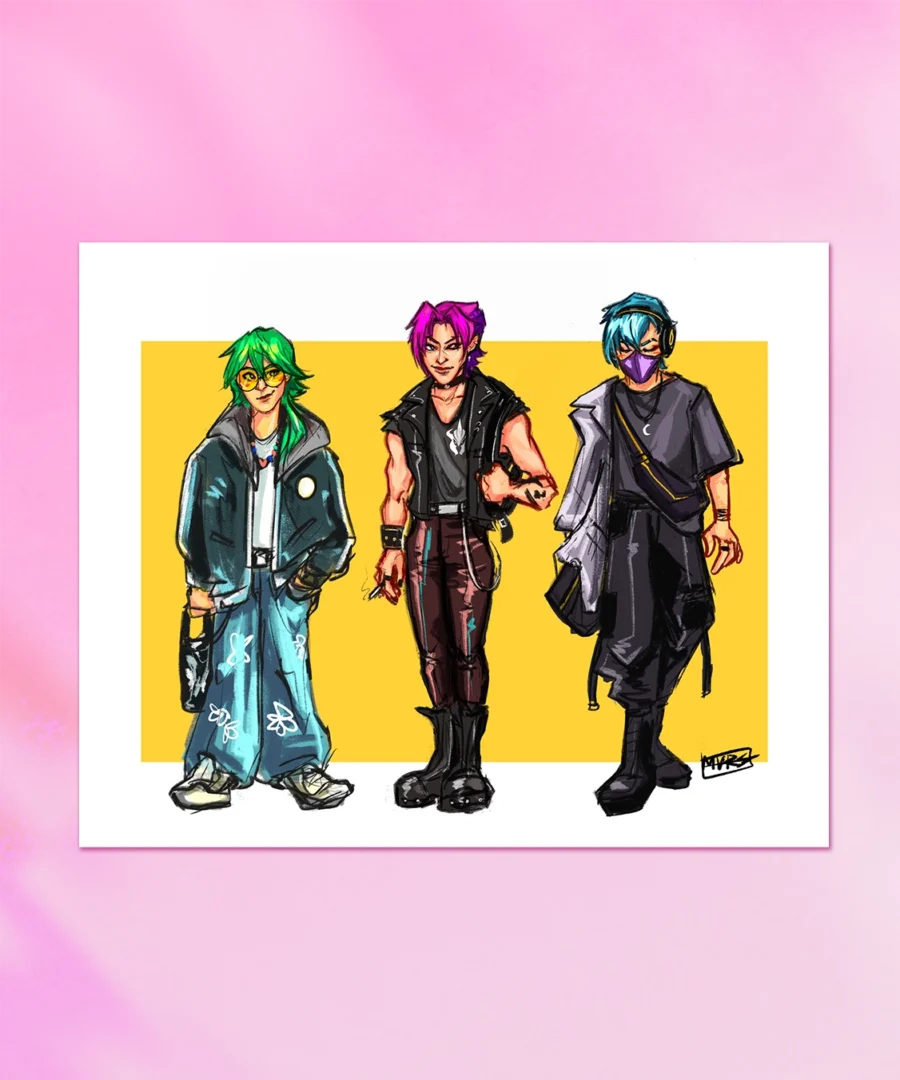 Print Trio Heartsteel