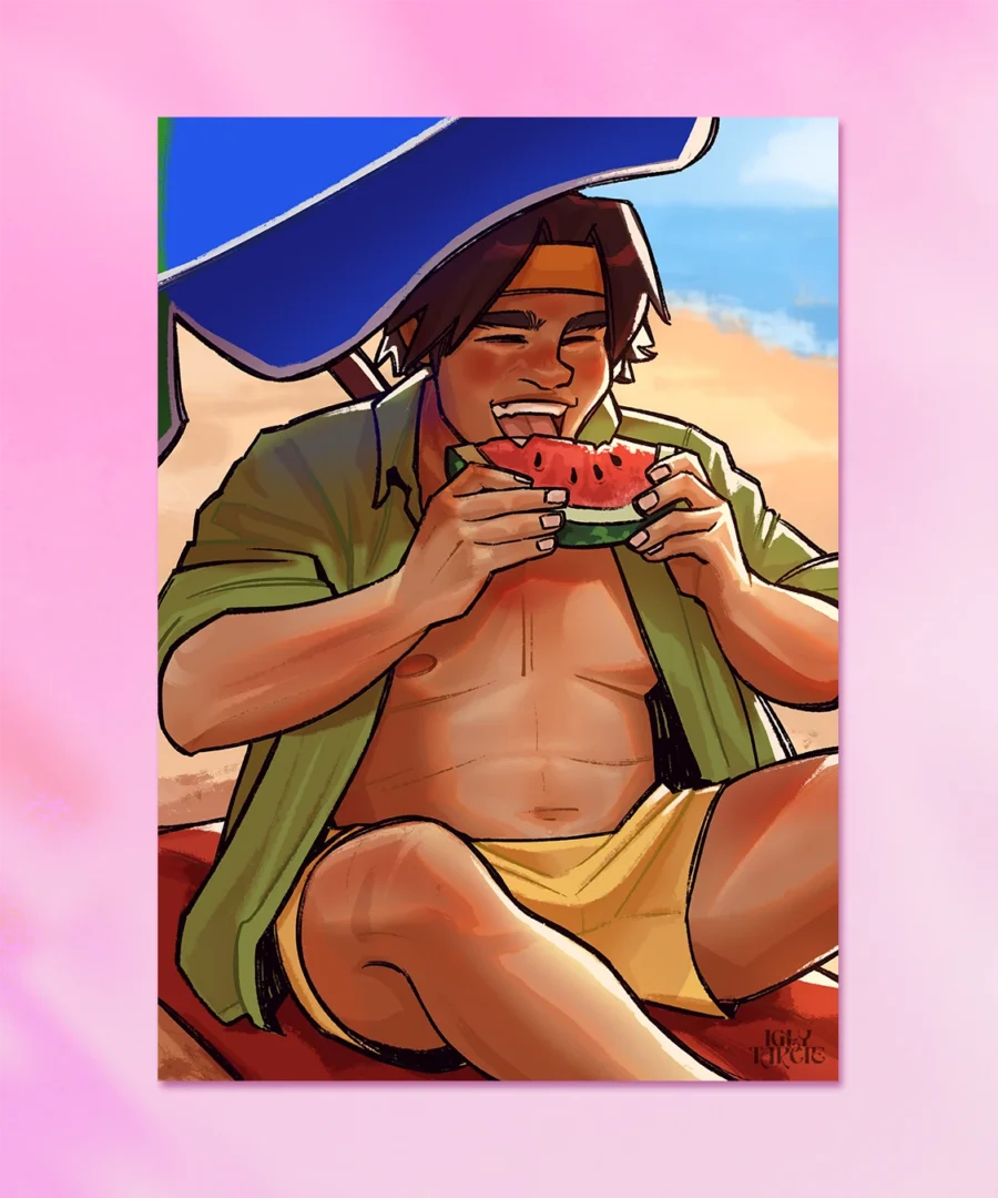 Print Wakacyjny Hunk Voltron