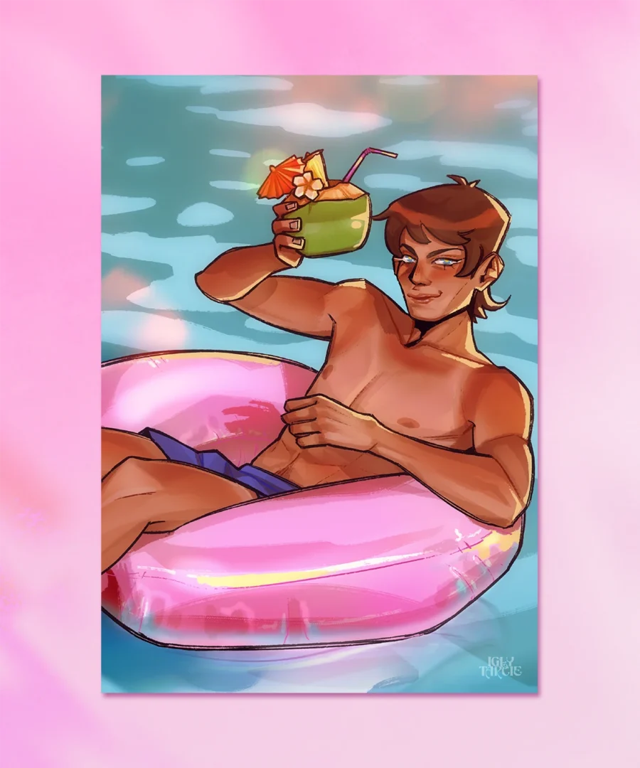 Print Wakacyjny Lance Voltron