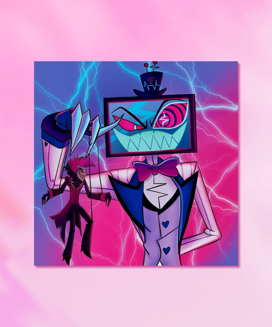 Print Vox i Alsator Hazbin Hotel