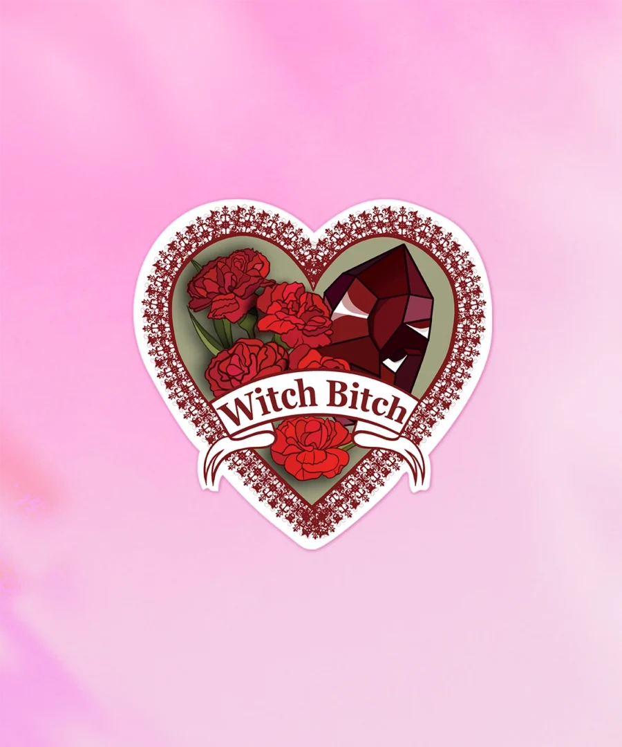 Naklejki Wiedźmy Witch Bitch