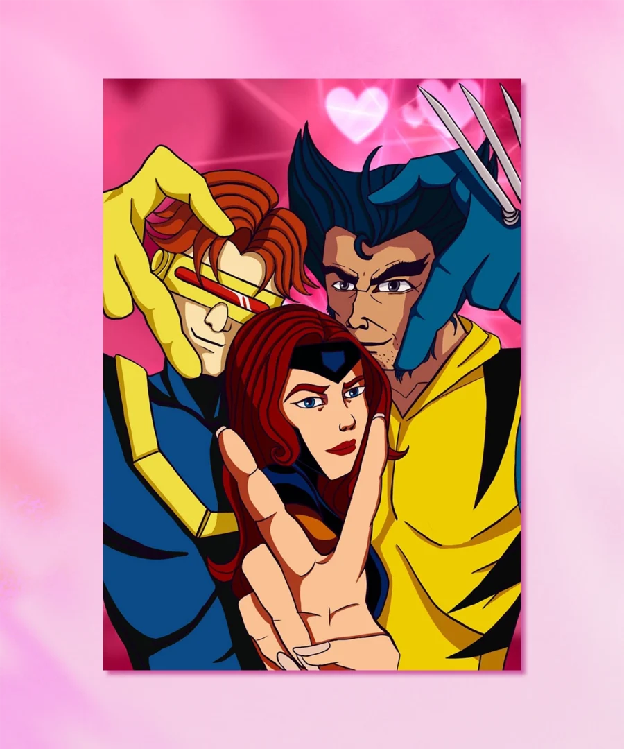 Print Trio X-men