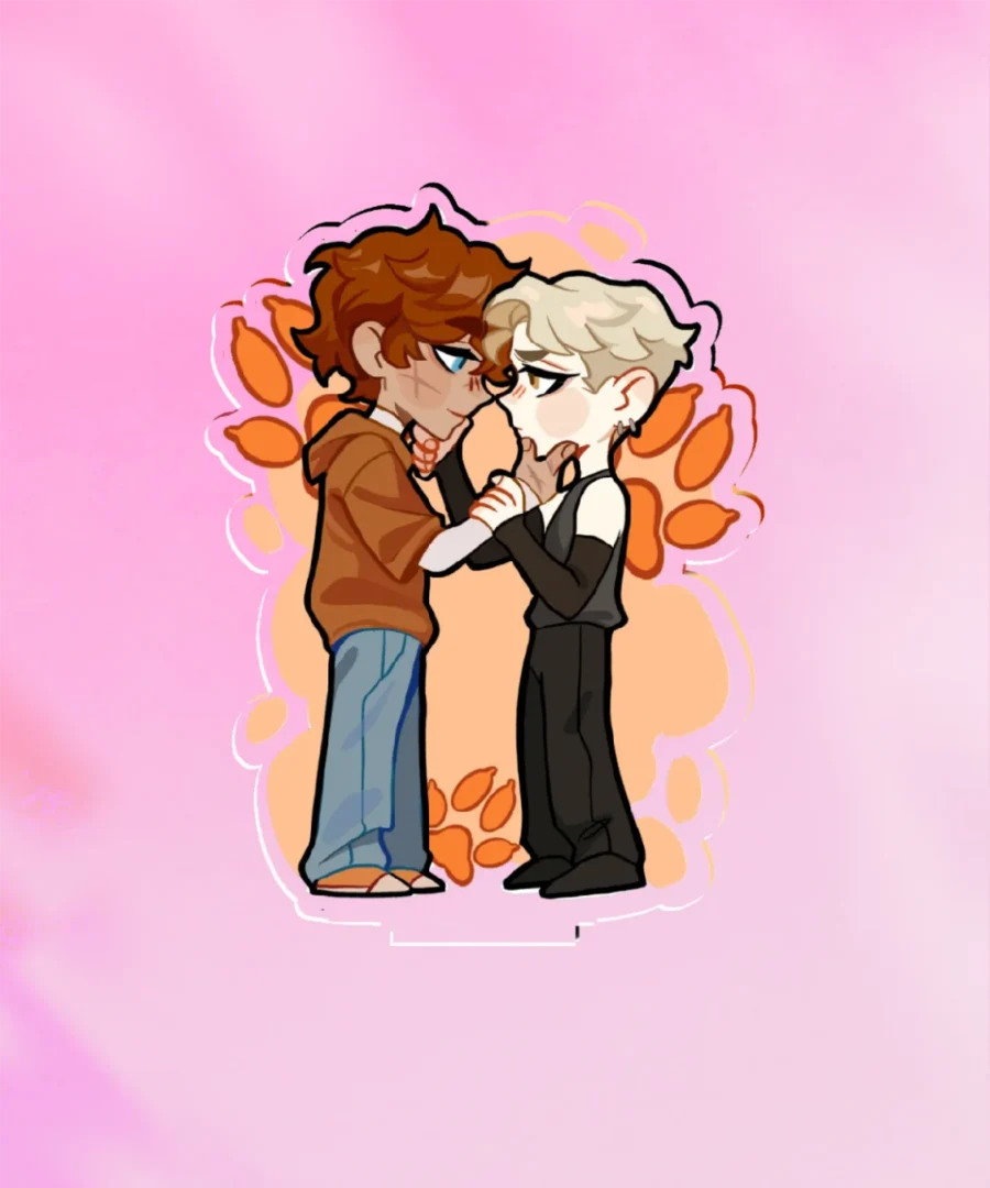 akrylowe standee andreil all for the game tył